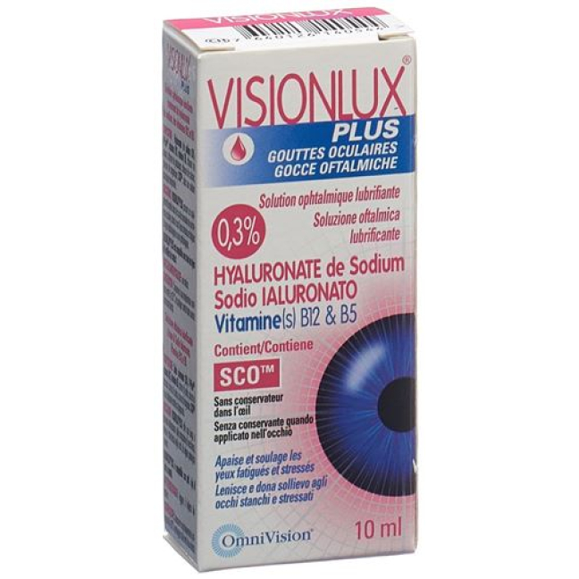 VisionLux Plus Gd Opht Fl 10 មីលីលីត្រ