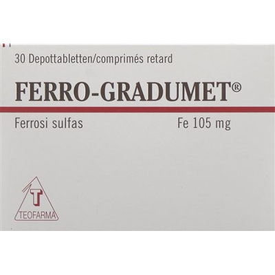 Ferro-Gradumet prolonged tabletta 30 db