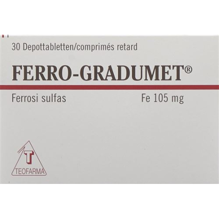 Ferro-Gradumet Depottablet 30 uds