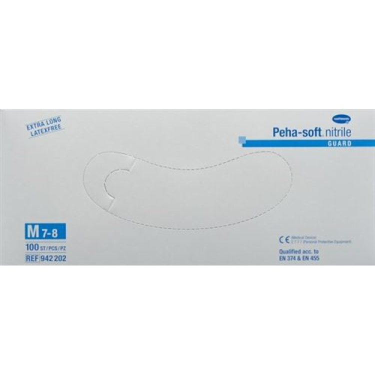 Peha-soft osłona nitrylowa M 100 szt