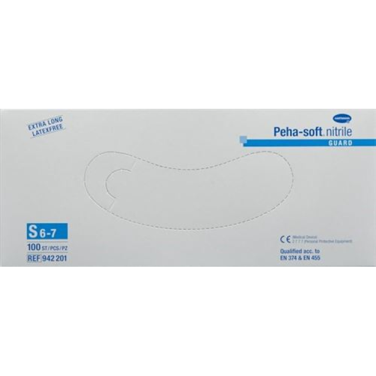 Peha-soft nitrile guard S 100 Stk