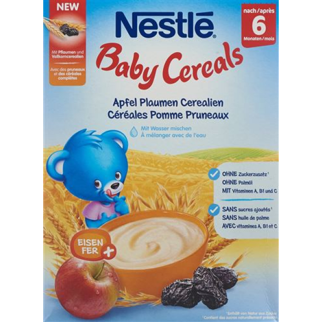Nestlé Bebé Cereales Integrales Frutas 6 Meses 250 g