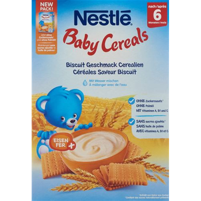 Nestlé Baby Cereals Biscuits Cereals 6 months 450g