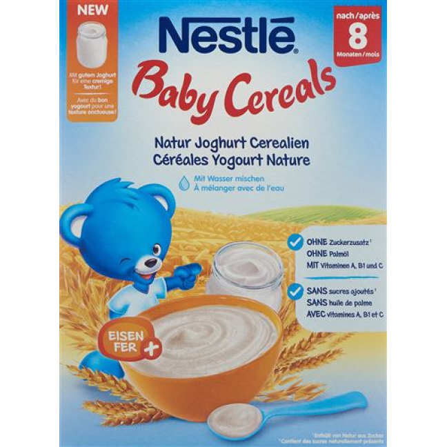 Nestlé Baby Cereals Natural Yoghurt 8 Months 250 g