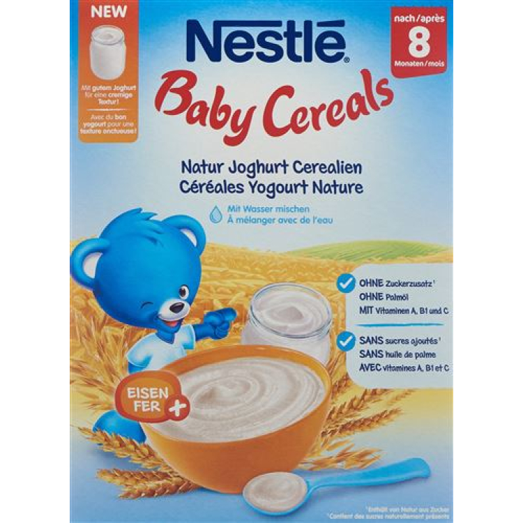 Nestlé Baby Cereals natural yoghurt 8 months 250g