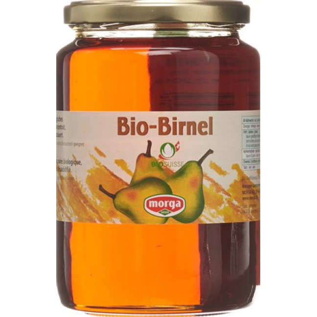MORGA birel крушов сок концентрат органично стъкло 1 кг