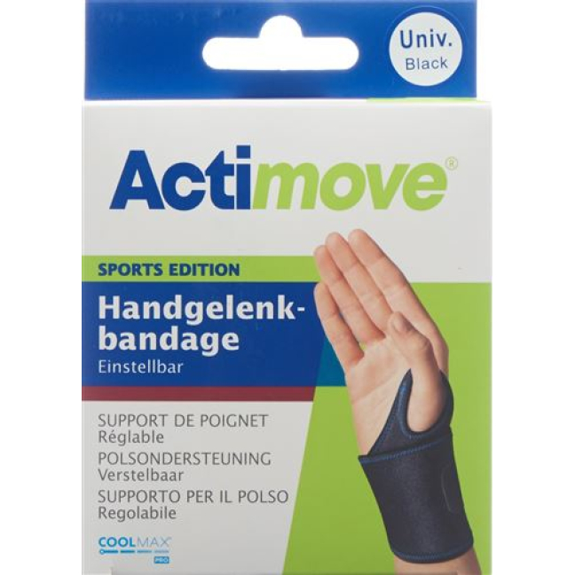 Actimove Sport wrist bandage adjustable