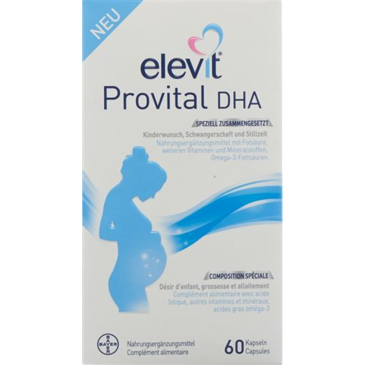 Elevit Provital DHA Cape 60 kom