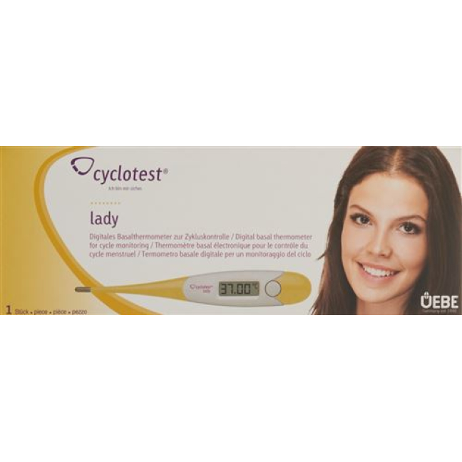 Cyclotest Lady Women Digital Thermometer