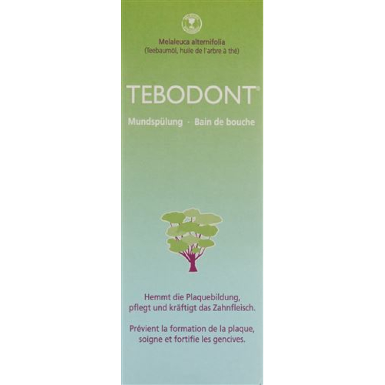 Tebodont mouthwash Plast Fl 400 ml