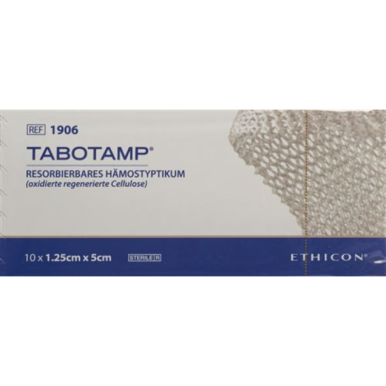 Tabotamp films 5x1.25cm 10 pcs