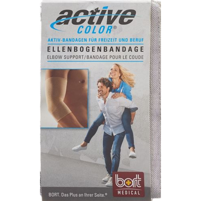 Bort ActiveColor elbow bandage S -26cm skin color
