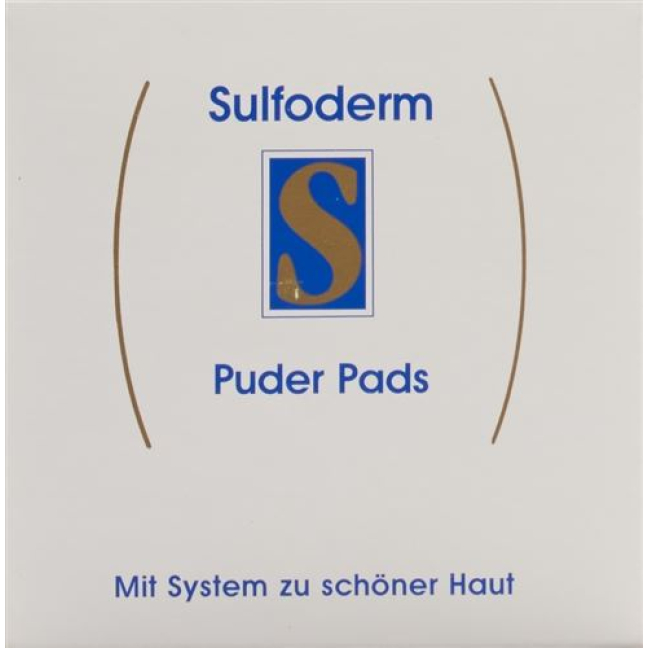 Sulfoderm S ფხვნილი ბალიშები 3 ც