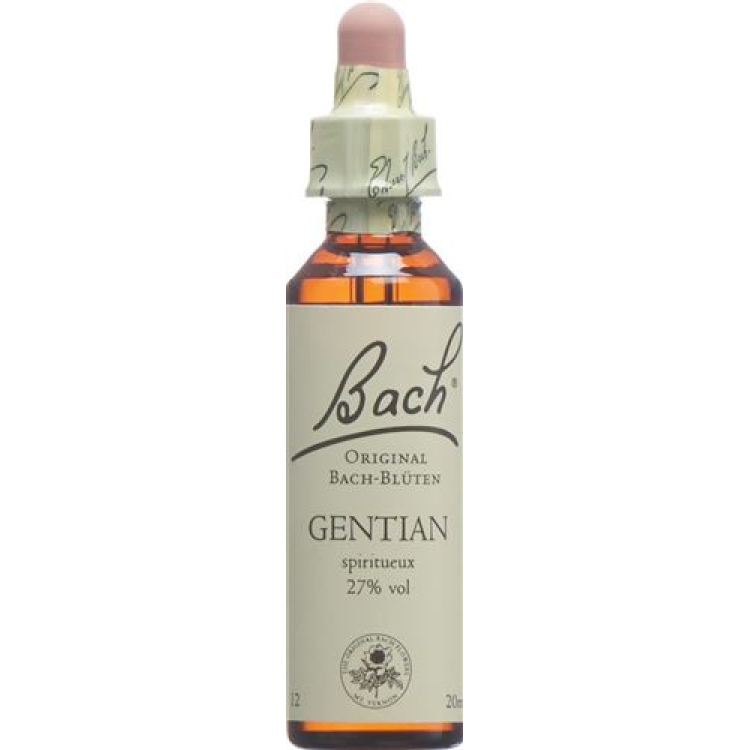 Original Bach Flower Gentian No12 20ml