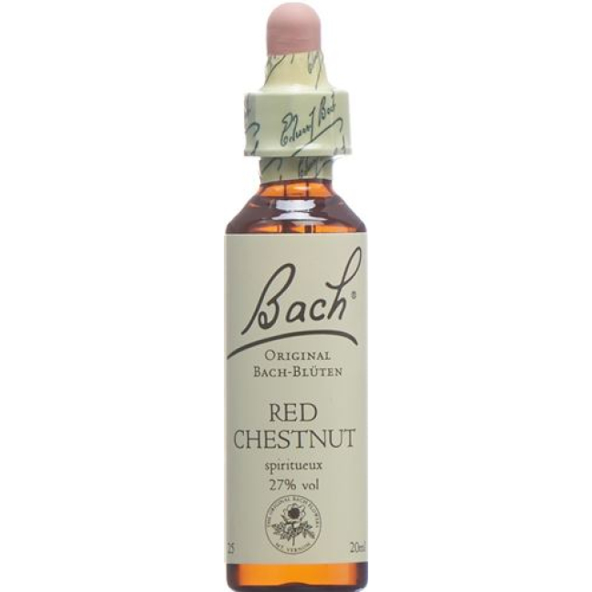 Bach Flower Original Red Chestnut No25 20ml - Buy Online from Beeovita