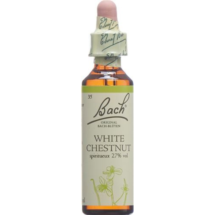 Original Bach Flower White Chestnut No35 20ml