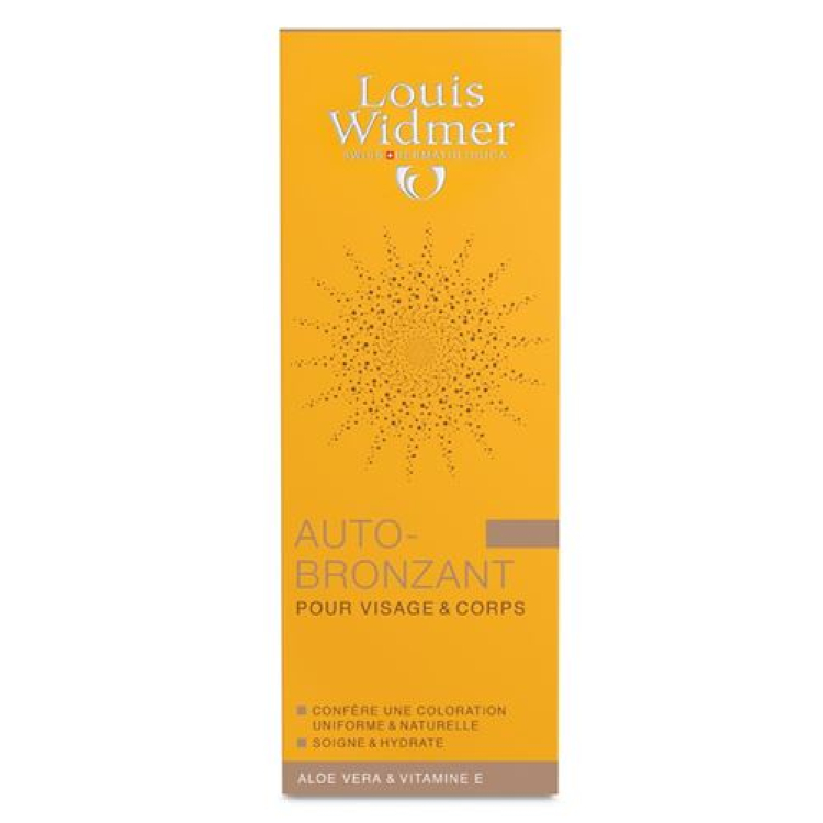 Perfumy Louis Widmer Soleil Auto Bronzant 100 ml