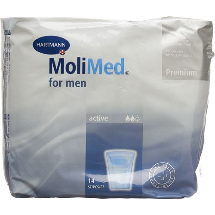 MOLIMED ACTIVE PREM pastilhas 210ml homem 14 unid.