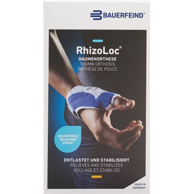 RhizoLoc stabilizing orthosis size 2 left titanium