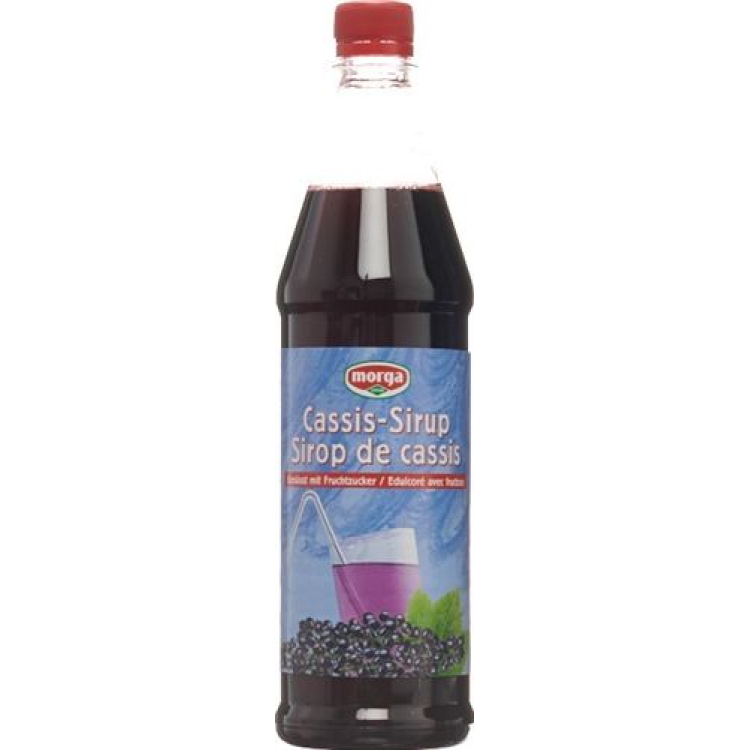 MORGA Fruktozlu Cassis şurubu Petfl 7,5 dl