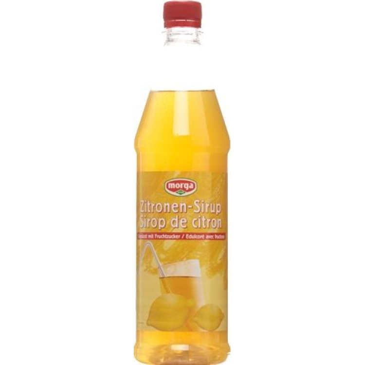 Sirup lemon MORGA dengan fruktosa Petfl 7,5 dl