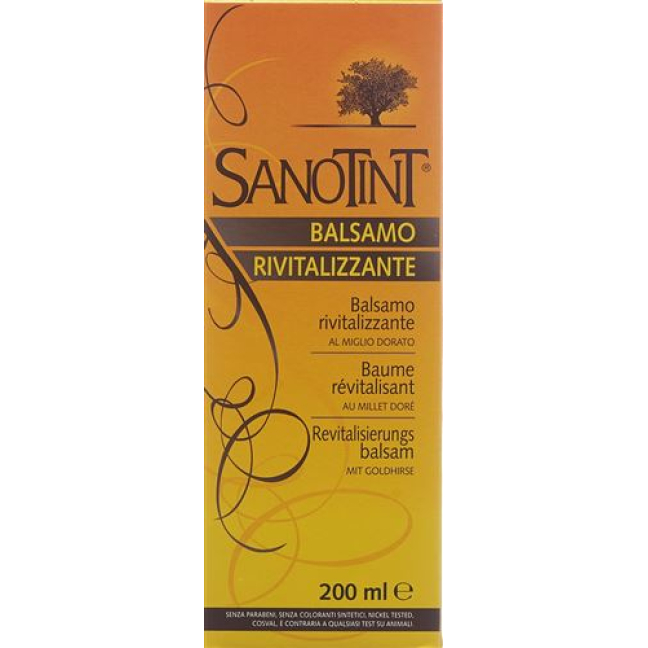 Sanotint balzamas Rivitalizzante pH 3,3 200 ml