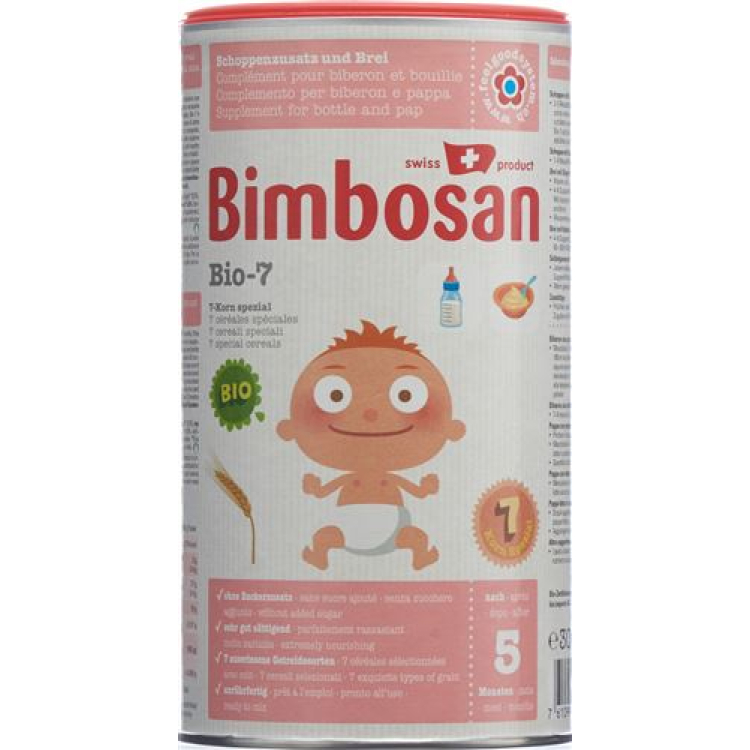 Bimbosan Bio-7 miltelių skardinė 300 g