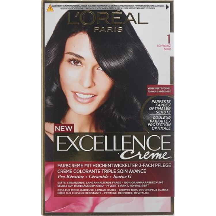 EXCELLENCE Creme Triple Prot 1 أسود