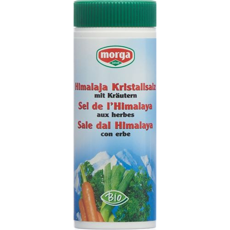 MORGA Himalaja Kristallsalz mit Kräutern 100 g