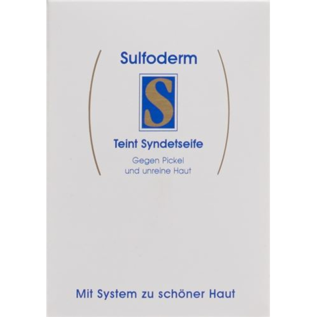 Buy Sulfoderm S Teint Syndet Soap 100 g Online from Switzerland