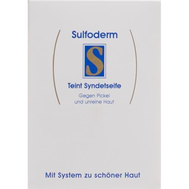 Sulfoderm S Teint Syndet сабын 100 г