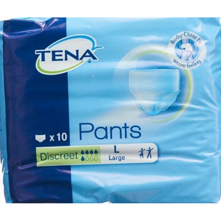 TENA Pants discreet L 10 Stk