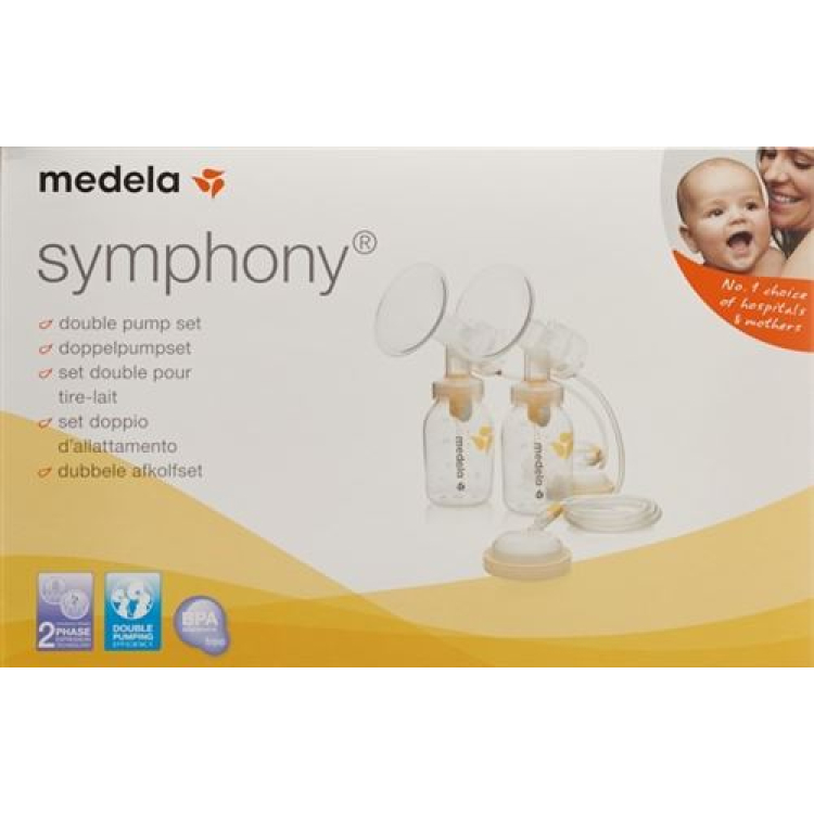 Set pam berganda Medela Symphony