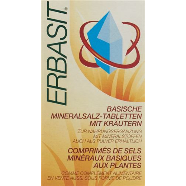 ERBASIT mineral salt tabl with herbs Blist 90 pcs