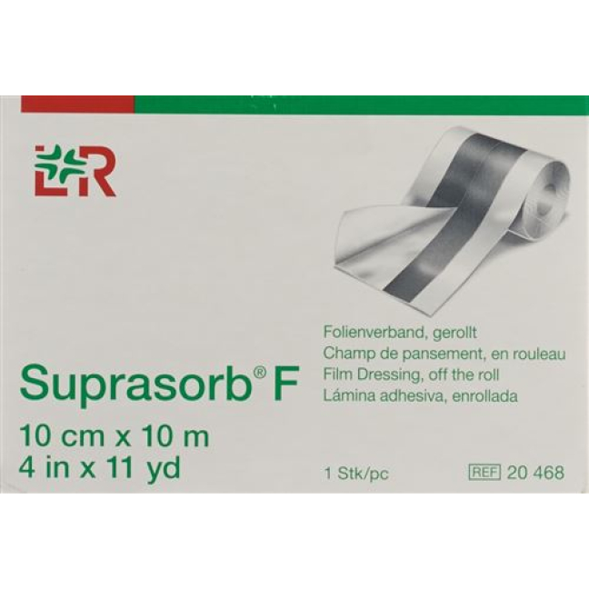Suprasorb F пленкалар бірлестігі 10смx10м стерильді орам