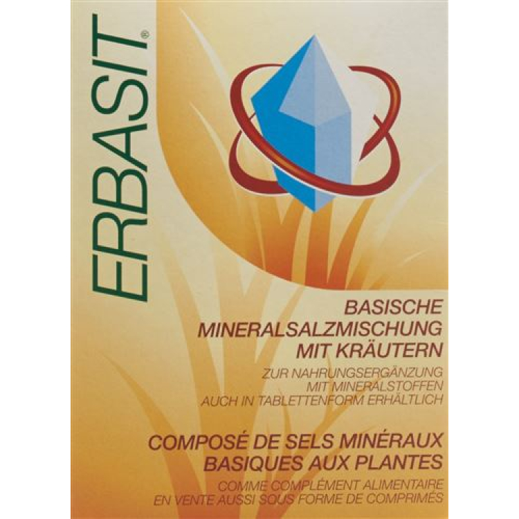 Erbasit Basic Mineral Salt Mixture with Herbs 240g