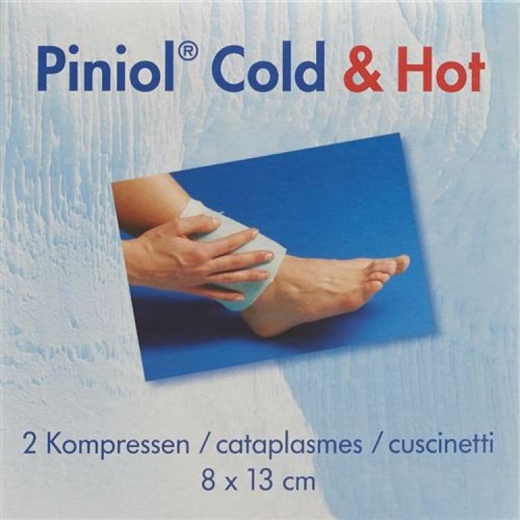 PINIOL Cold Hot Compress 8cmx13cm 2 st