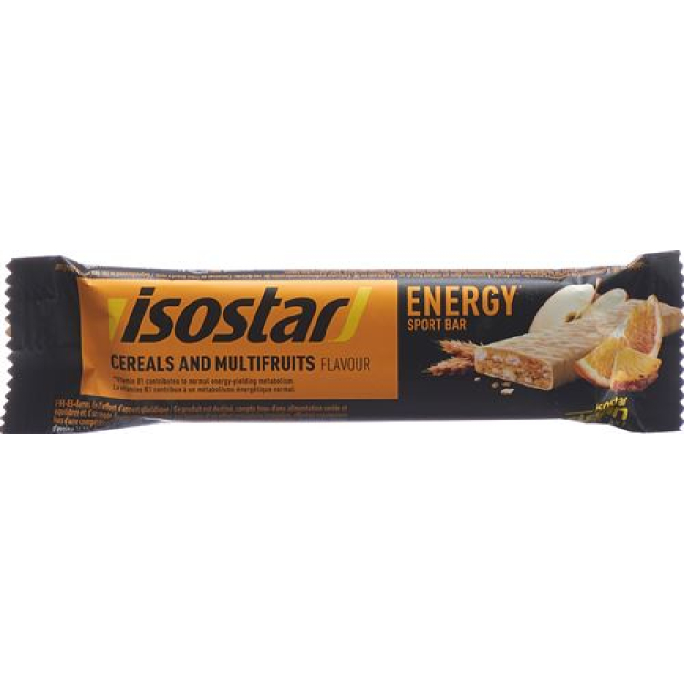 Isostar Energy Bar Multifruit 40 גרם