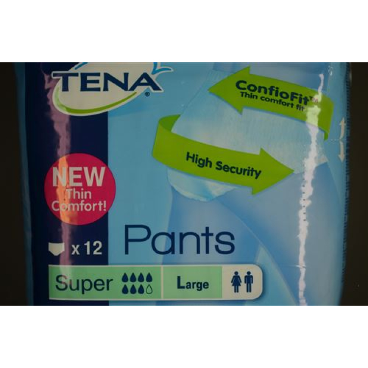 TENA パンツ スーパーL 100-135cm 12枚入