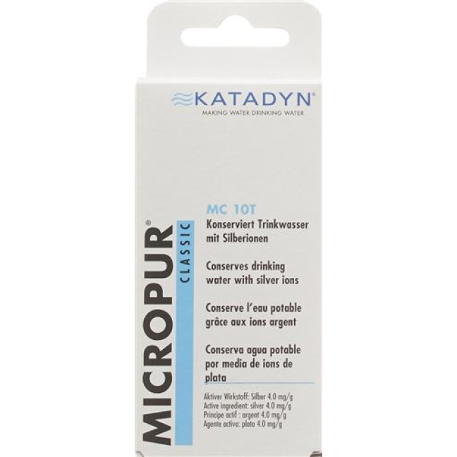 Micropur MT 10 comprimidos 40 unid.