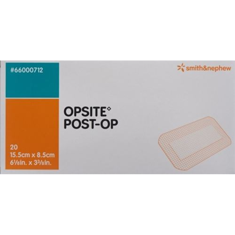 Opsite Post OP filmbandage 15,5x8,5cm steril 20 Btl