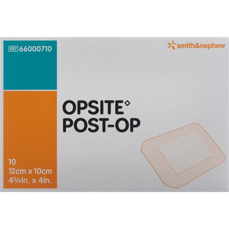 Opsite Post OP film obloga 12x10cm sterilna 10 Btl