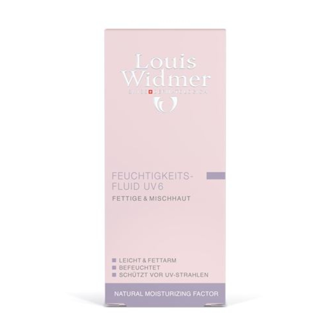 Louis Widmer Soin Fluide Hydratant UV 6 Perfume 50 ml