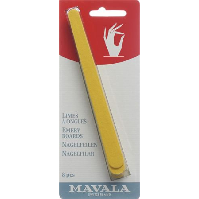 MAVALA nail files 15cm 8 pcs