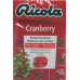 Ricola cranberry herbal sweets without sugar 50g can