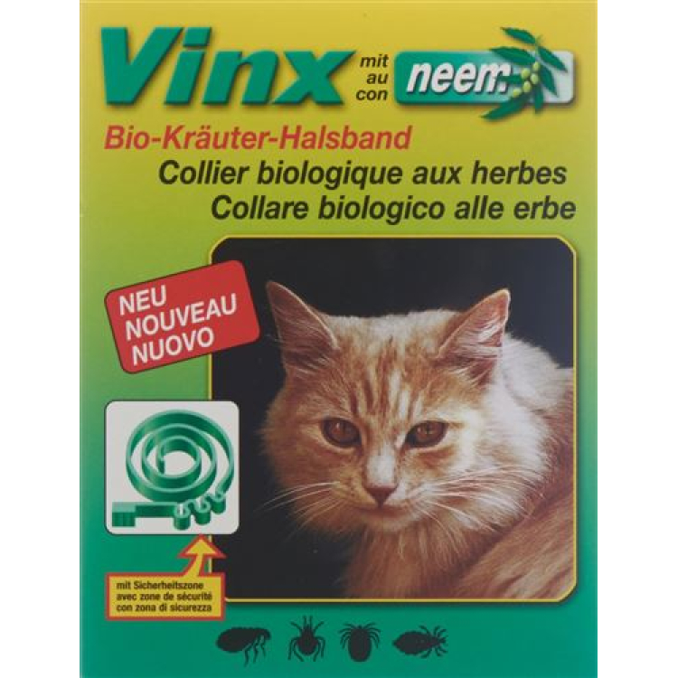 Vinx Neem örtkrage 35cm kattgrön