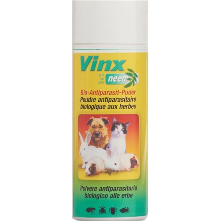 Vinx Neem anti-parasiet poeder kleine dieren 100g