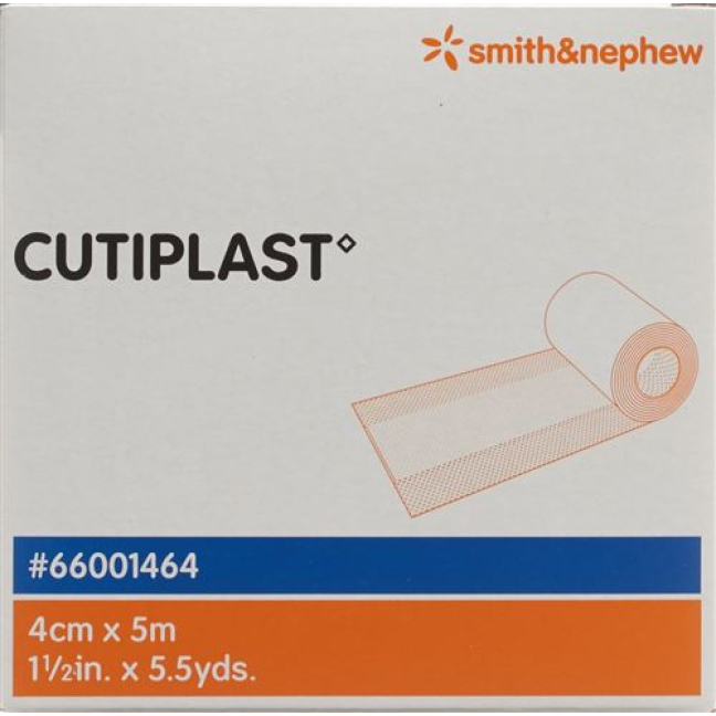Cutiplast מטר לא ארוג Association 4cmx5m לבן