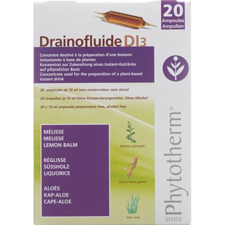 Drainofluide DI 3 20 Trinkamp 10 ml