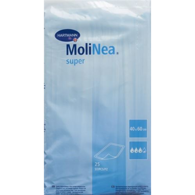 Molinea super blazinice 40x60cm 450ml 25 kom